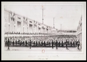 Reformistisches Bankett in Amiens, 5. Dezember 1847